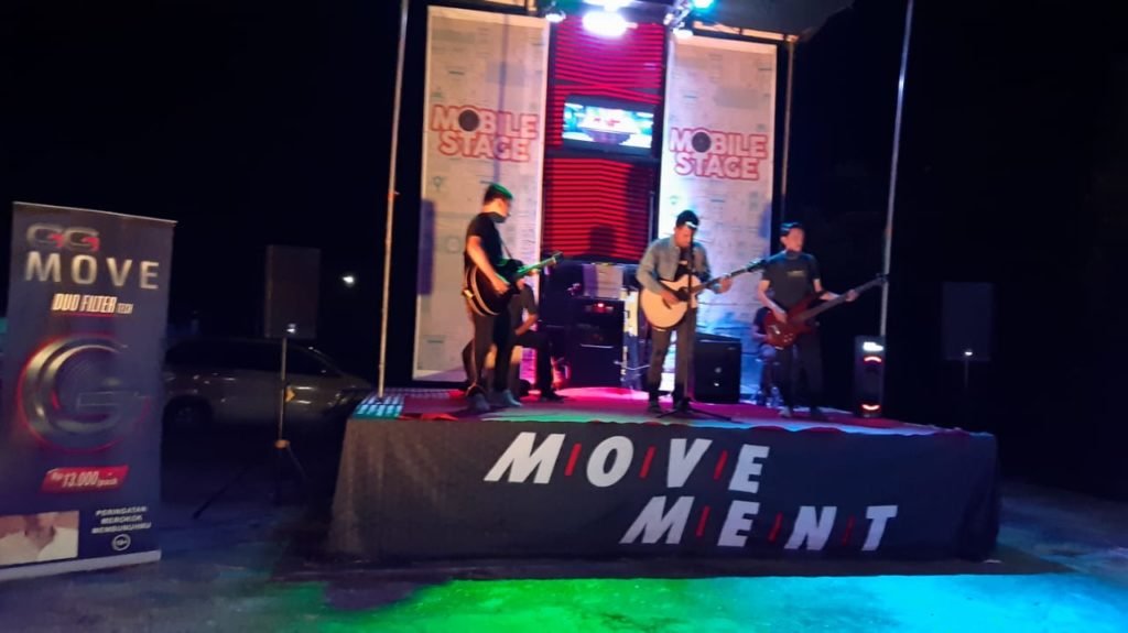 Band Lokal Aceh ‘Second Team’ Tampil Memukau di Event Movement